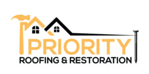Roof outline over Priority Roofing & Restoration